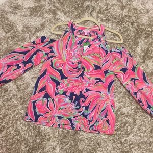 Lilly Pulitzer Sunny Shoulder Elsa Top